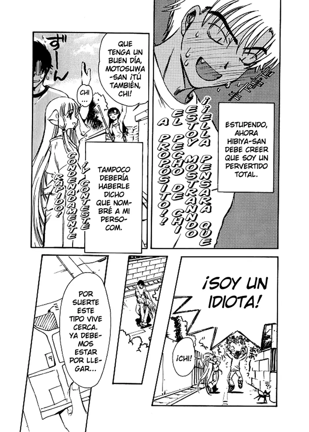 Chobits capítulo 4, página 10