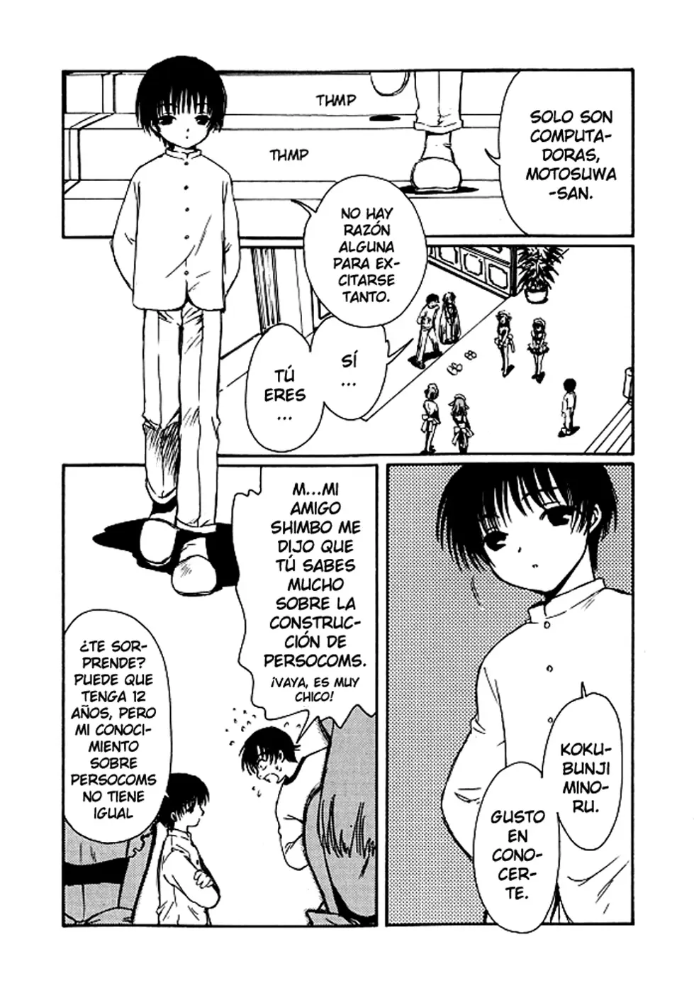 Chobits capítulo 4, página 13