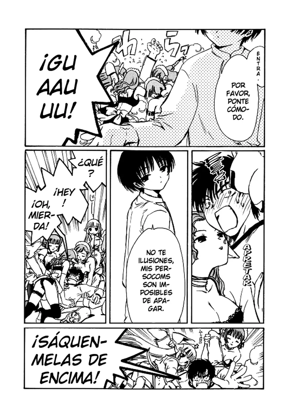 Chobits capítulo 4, página 14