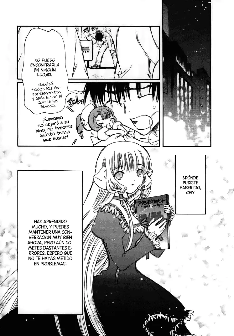 Chobits capítulo 40, página 8