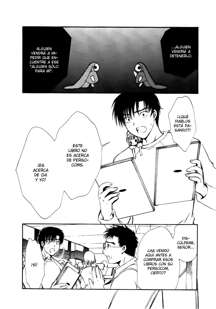 Chobits capítulo 40, página 13