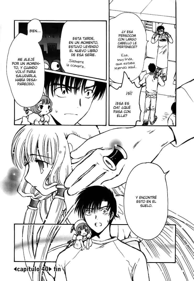 Chobits capítulo 40, página 14