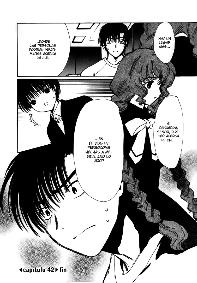 Chobits capítulo 42, página 14