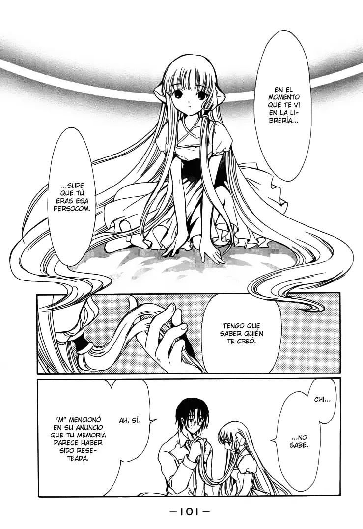 Chobits capítulo 43, página 7