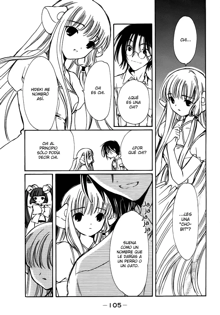 Chobits capítulo 43, página 11