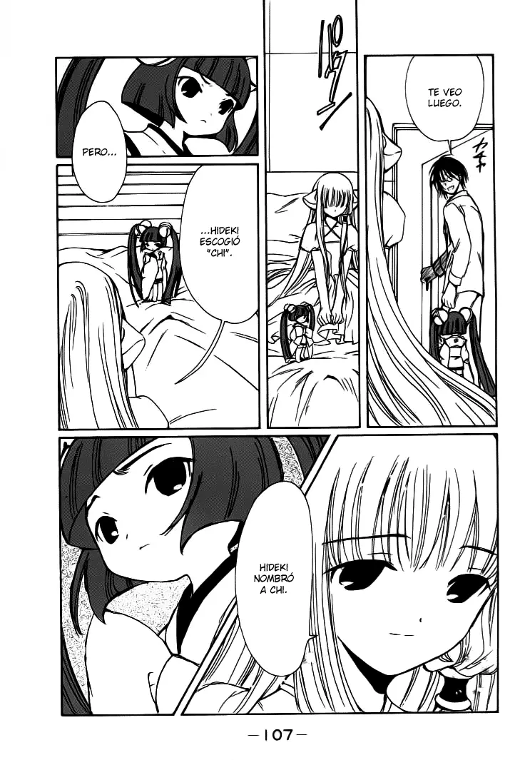 Chobits capítulo 43, página 13