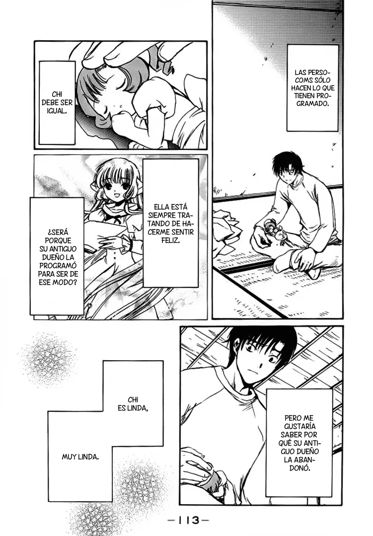 Chobits capítulo 44, página 5