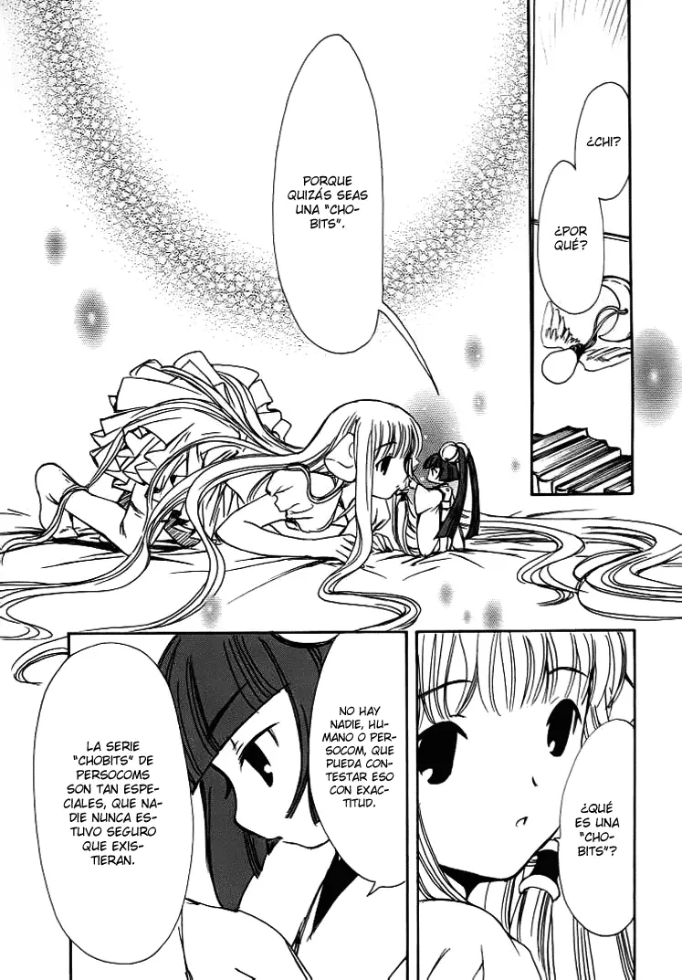 Chobits capítulo 45, página 9
