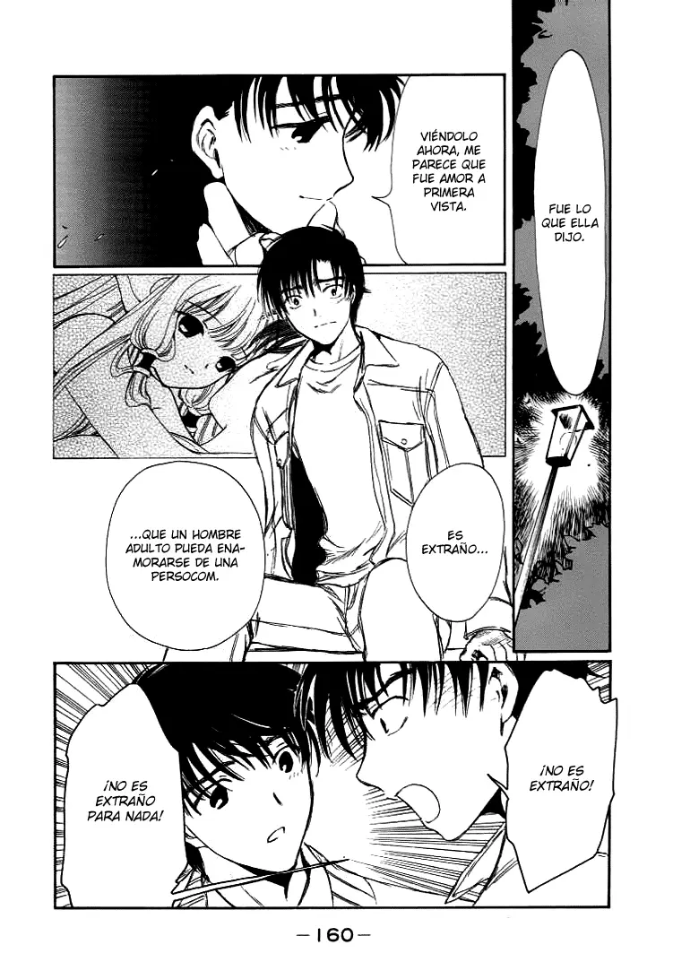 Chobits capítulo 47, página 10