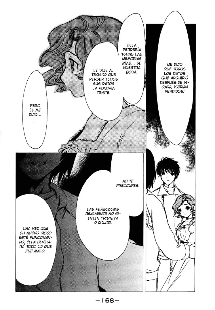Chobits capítulo 48, página 4