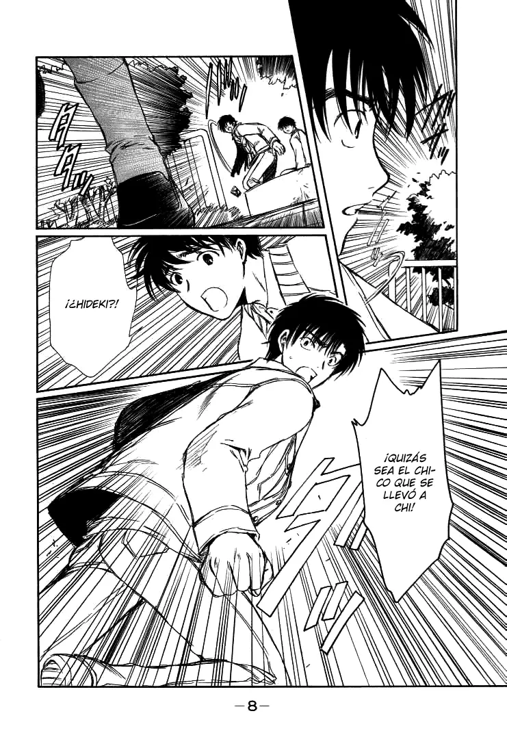 Chobits capítulo 49, página 8