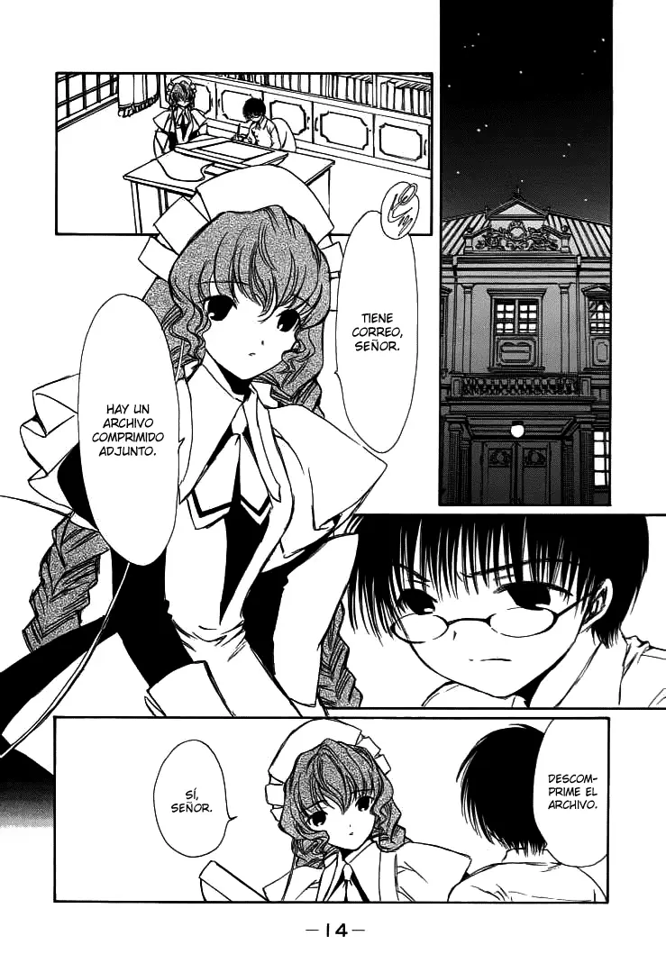 Chobits capítulo 49, página 14