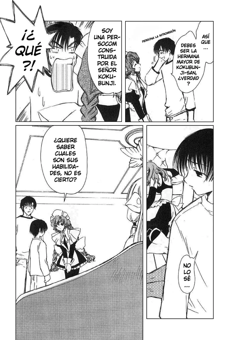 Chobits capítulo 5, página 6