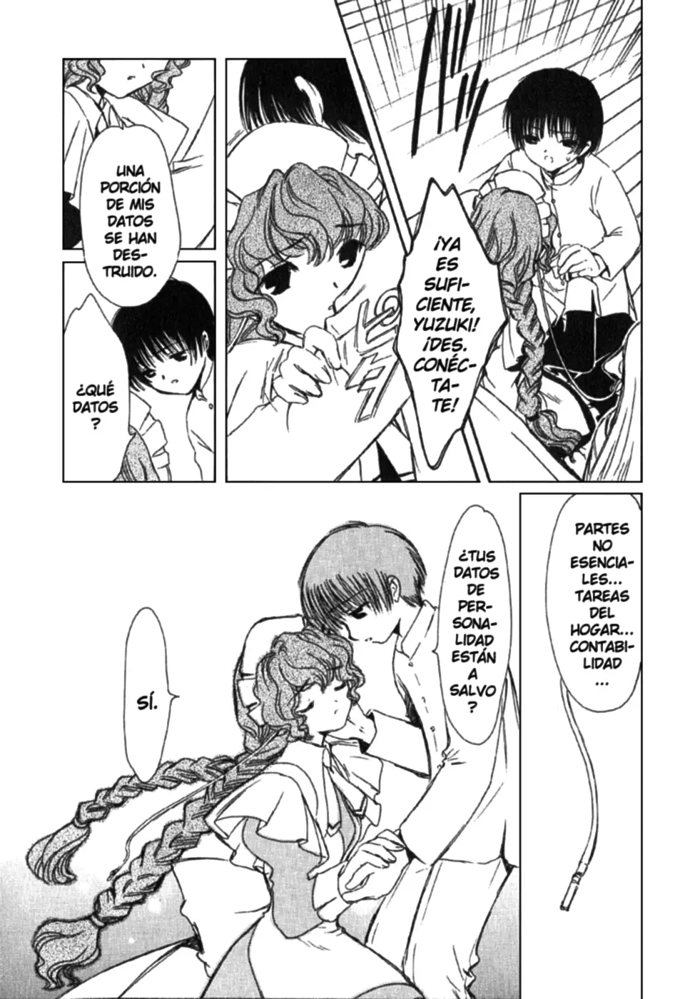 Chobits capítulo 5, página 9