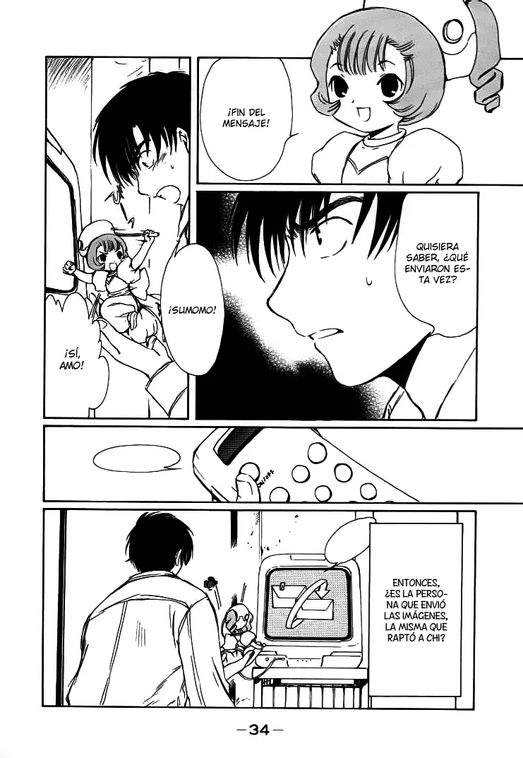 Chobits capítulo 50, página 10