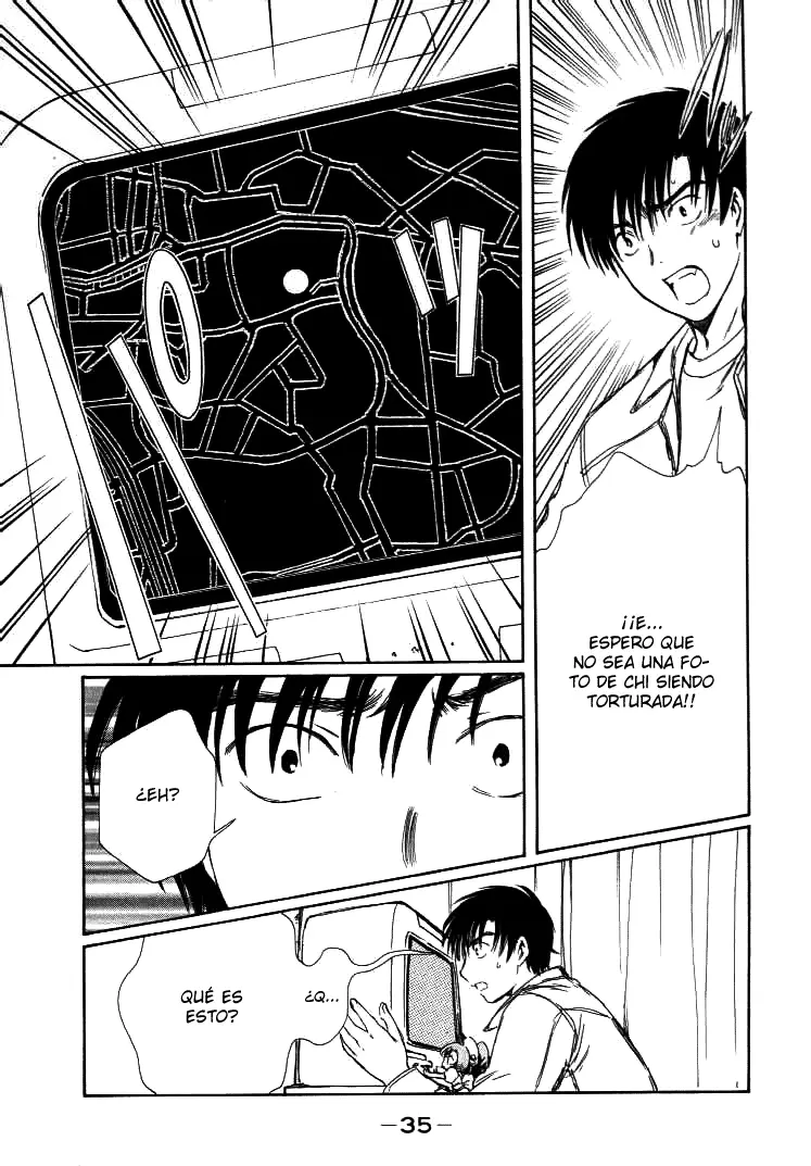 Chobits capítulo 50, página 11
