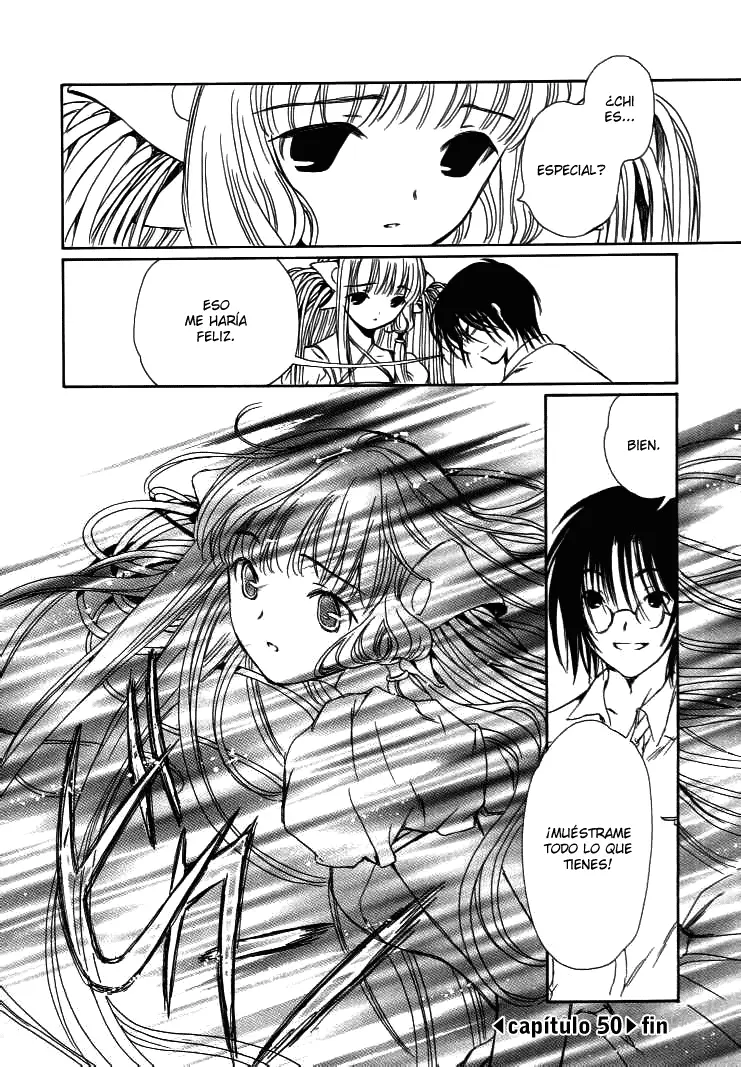 Chobits capítulo 50, página 14