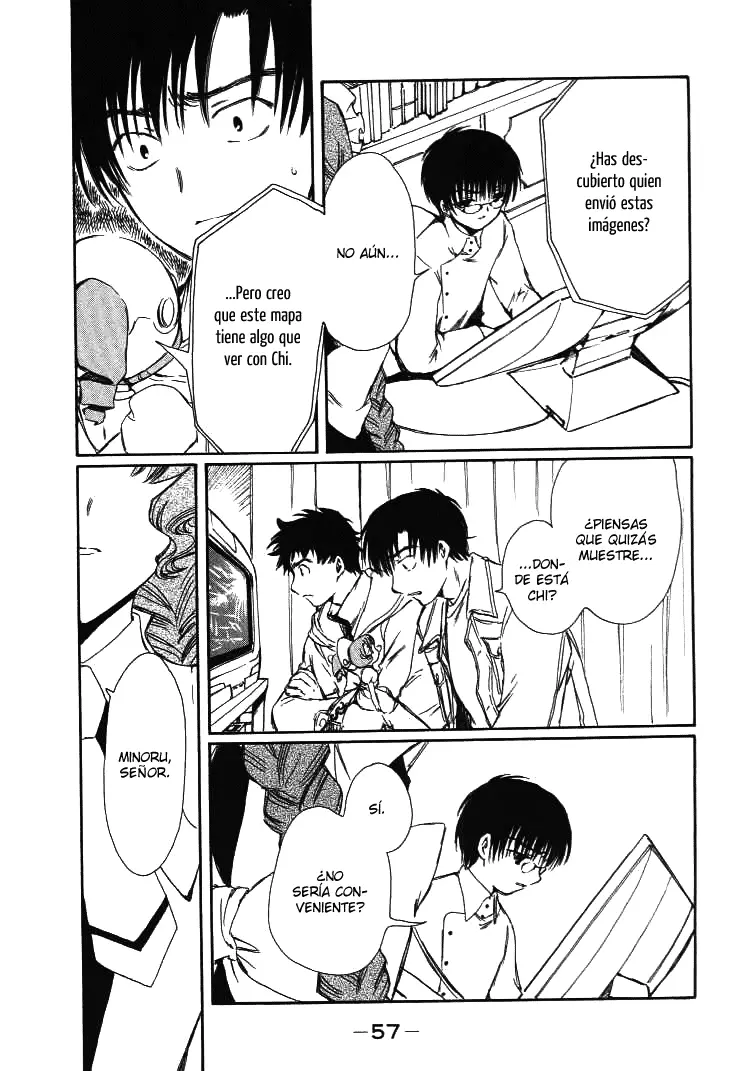 Chobits capítulo 52, página 5