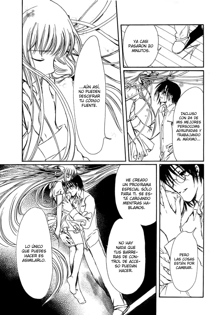 Chobits capítulo 53, página 3