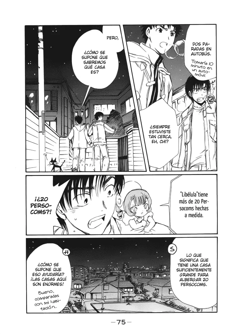 Chobits capítulo 53, página 9