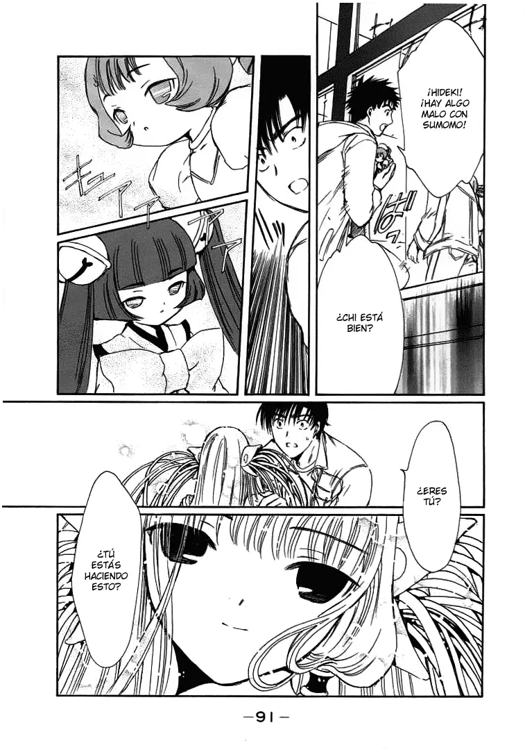 Chobits capítulo 54, página 11