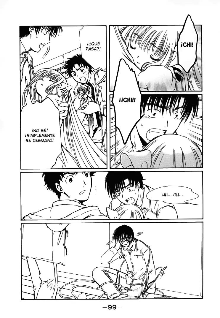 Chobits capítulo 55, página 5