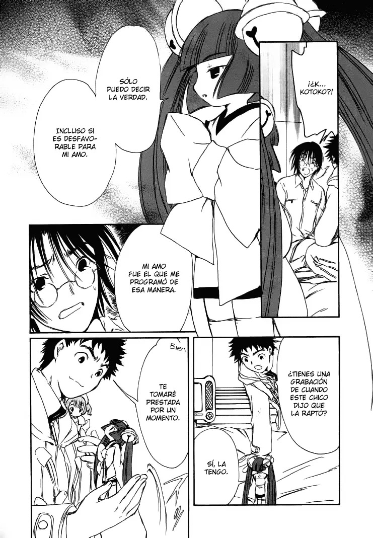 Chobits capítulo 55, página 8