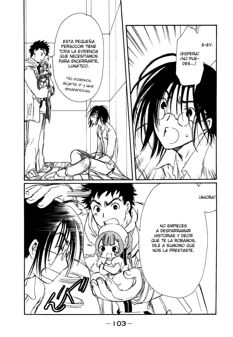 Chobits capítulo 55, página 9