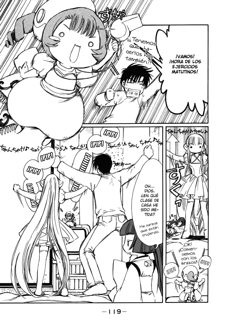 Chobits capítulo 56, página 11