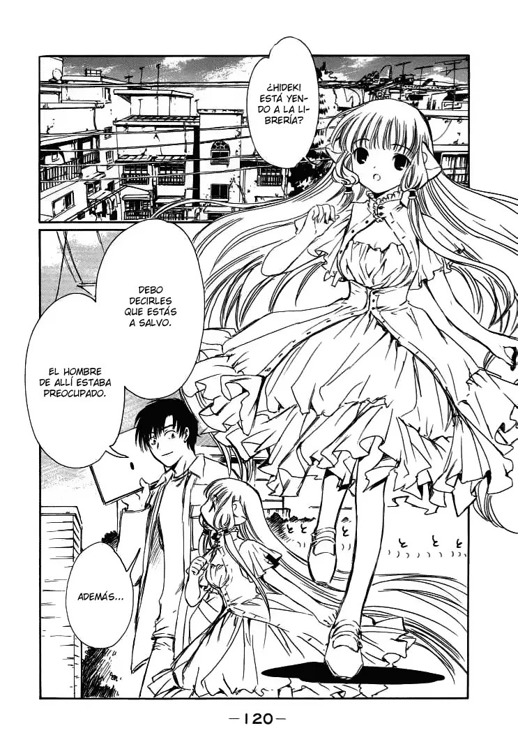 Chobits capítulo 56, página 12