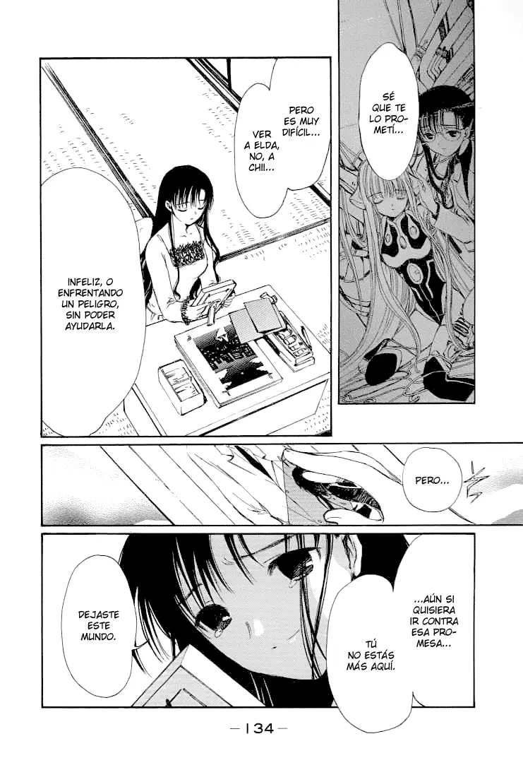Chobits capítulo 57, página 12
