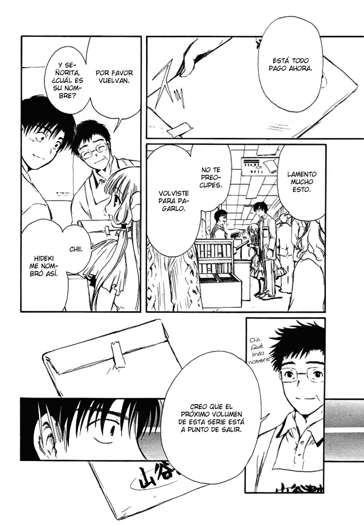 Chobits capítulo 58, página 4