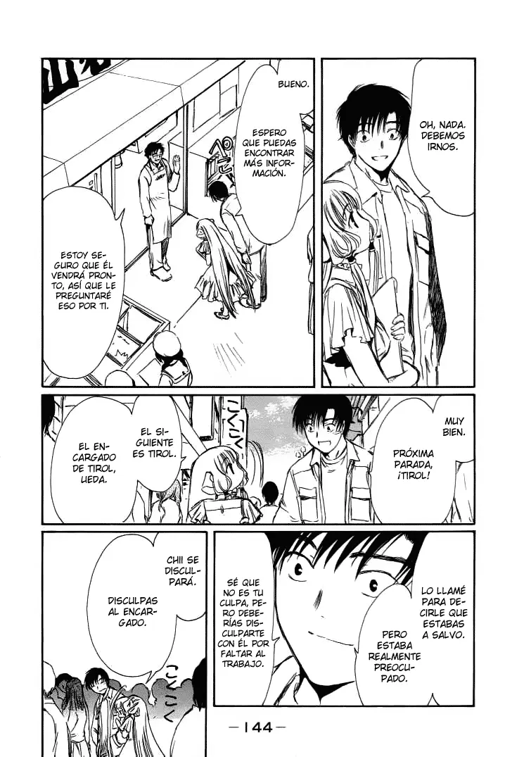 Chobits capítulo 58, página 8