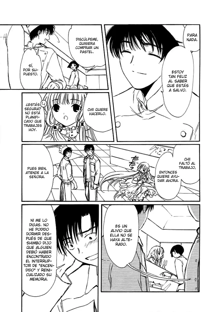 Chobits capítulo 58, página 13