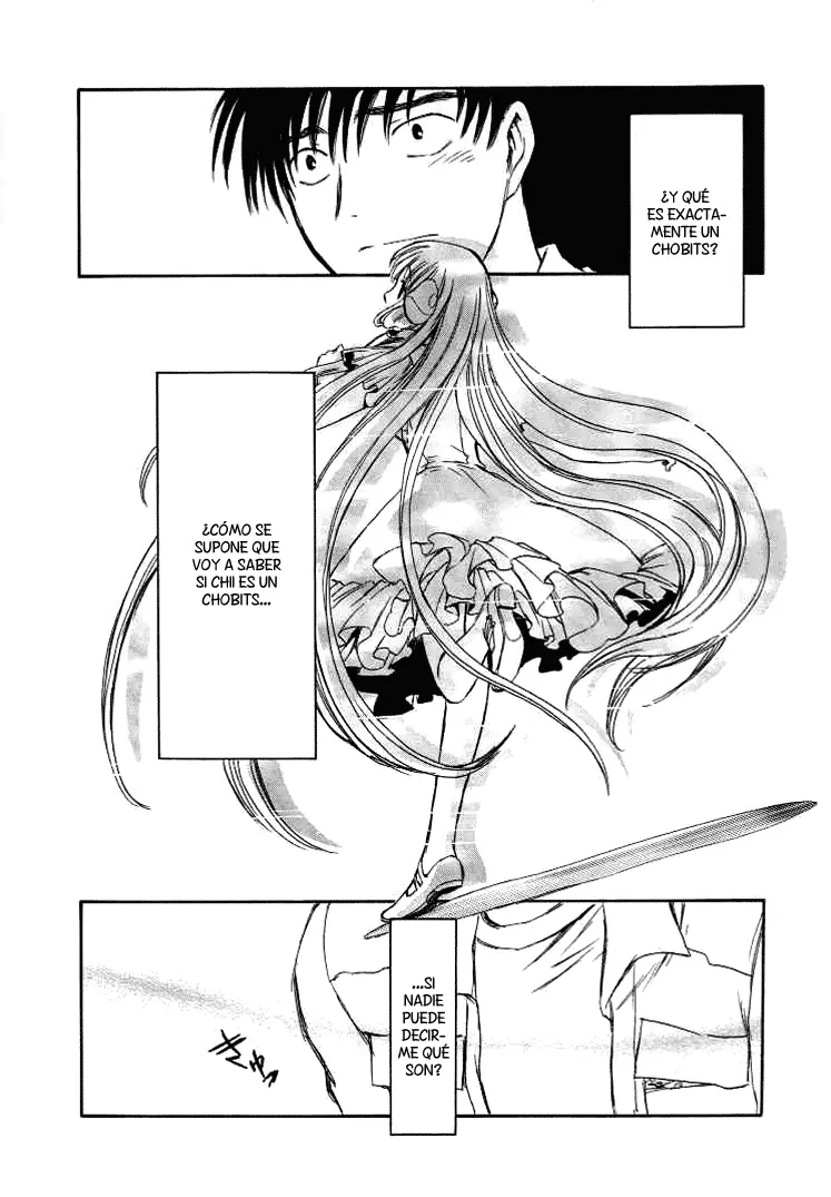 Chobits capítulo 59, página 9