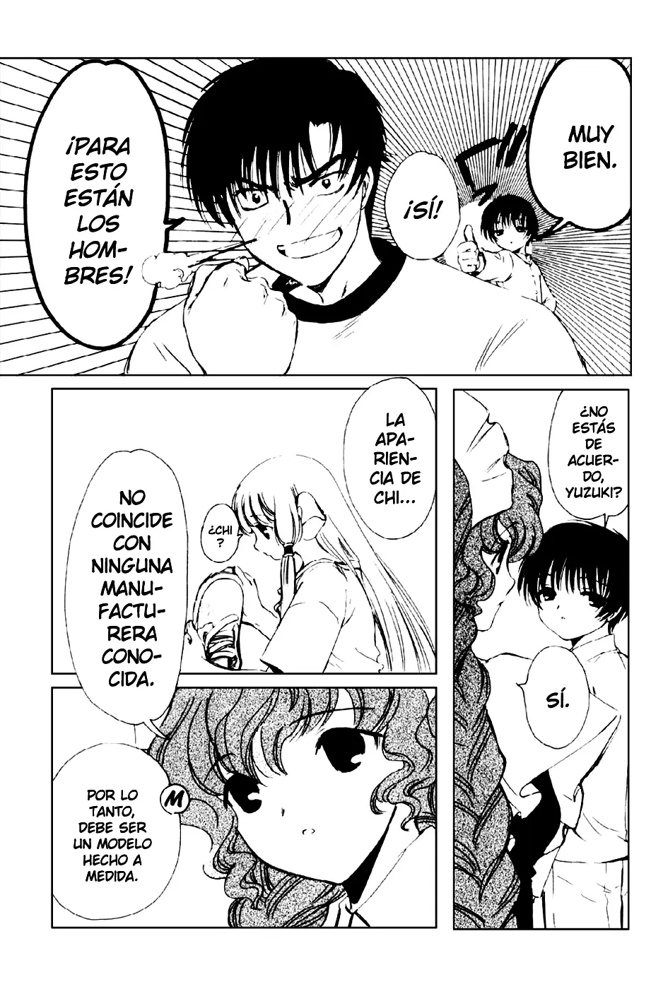 Chobits capítulo 6, página 5