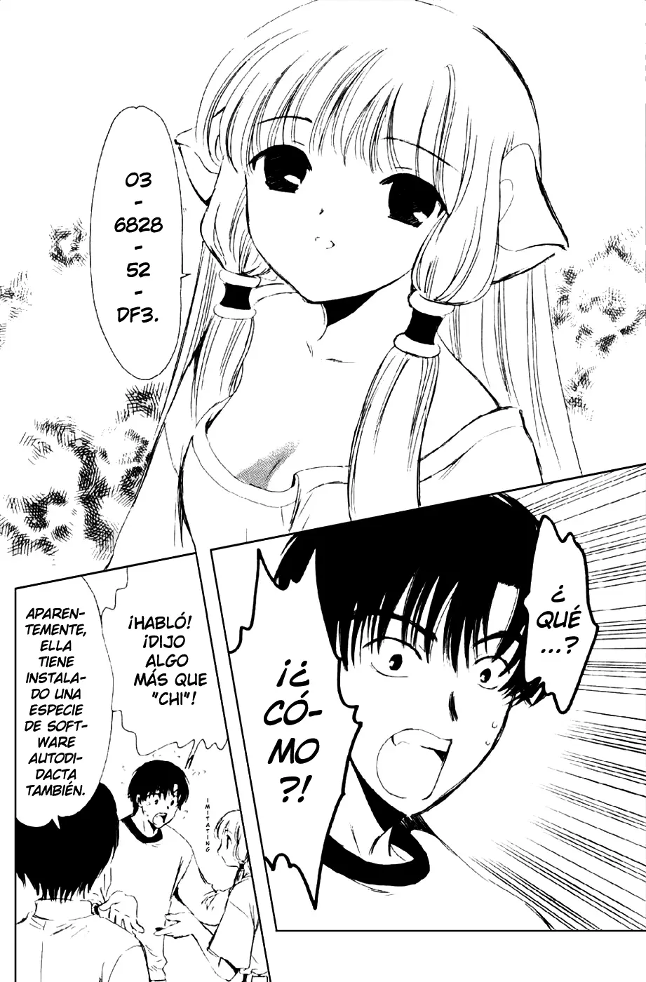 Chobits capítulo 6, página 8