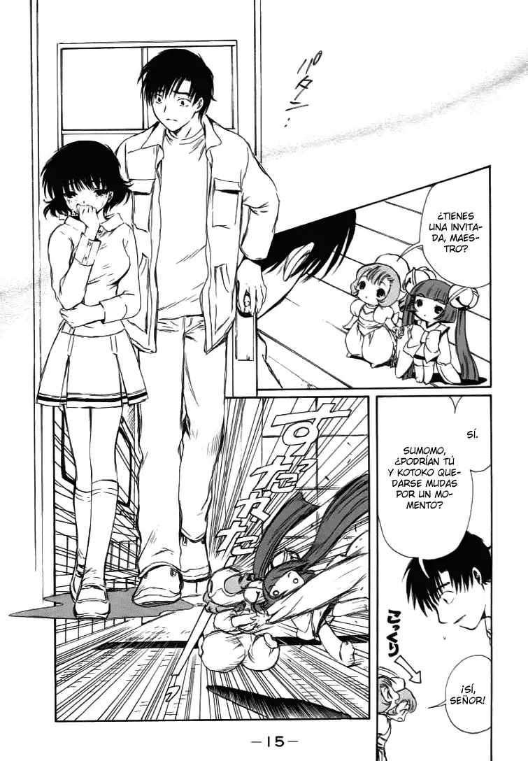 Chobits capítulo 61, página 15