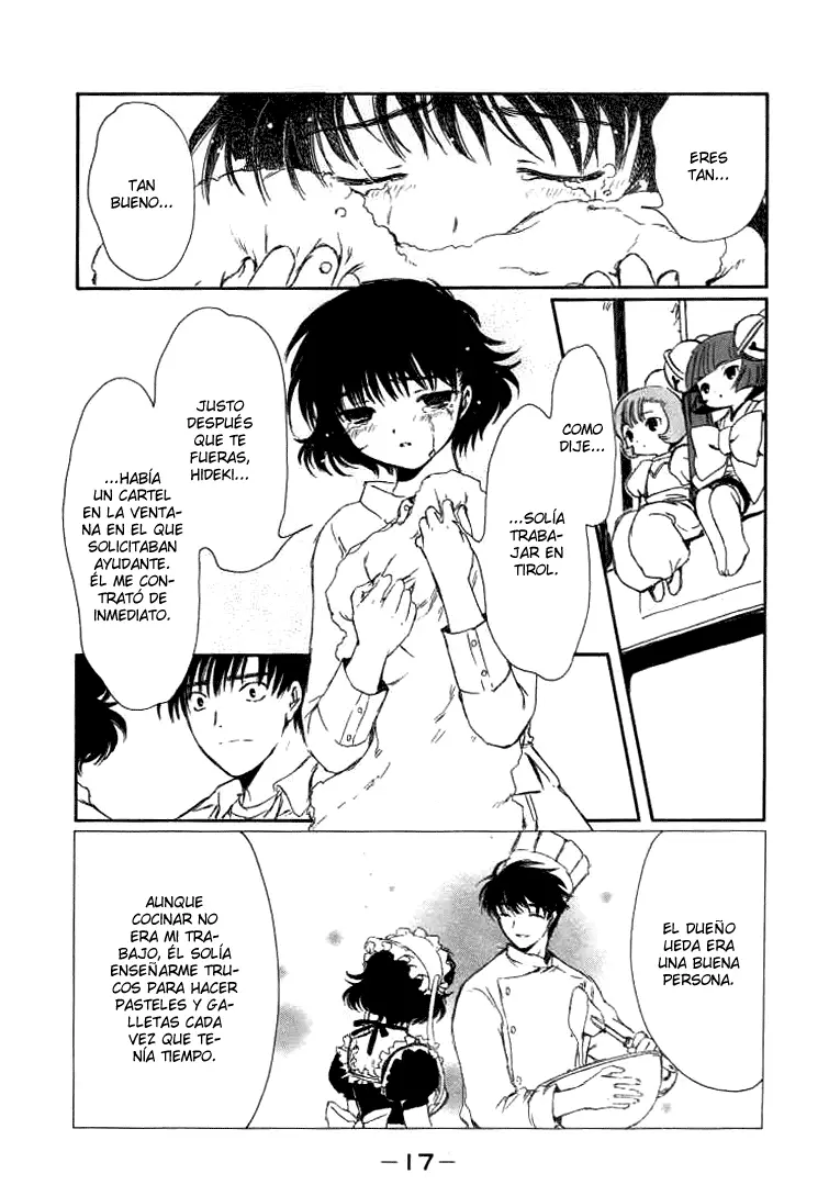 Chobits capítulo 61, página 17
