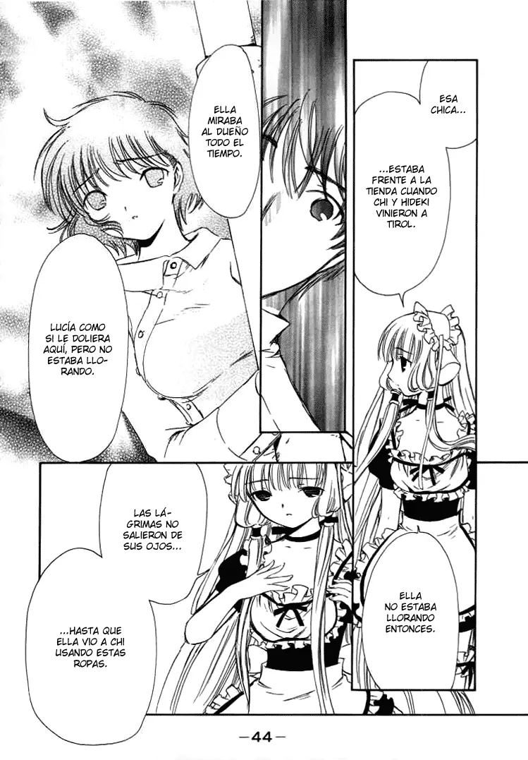 Chobits capítulo 63, página 8