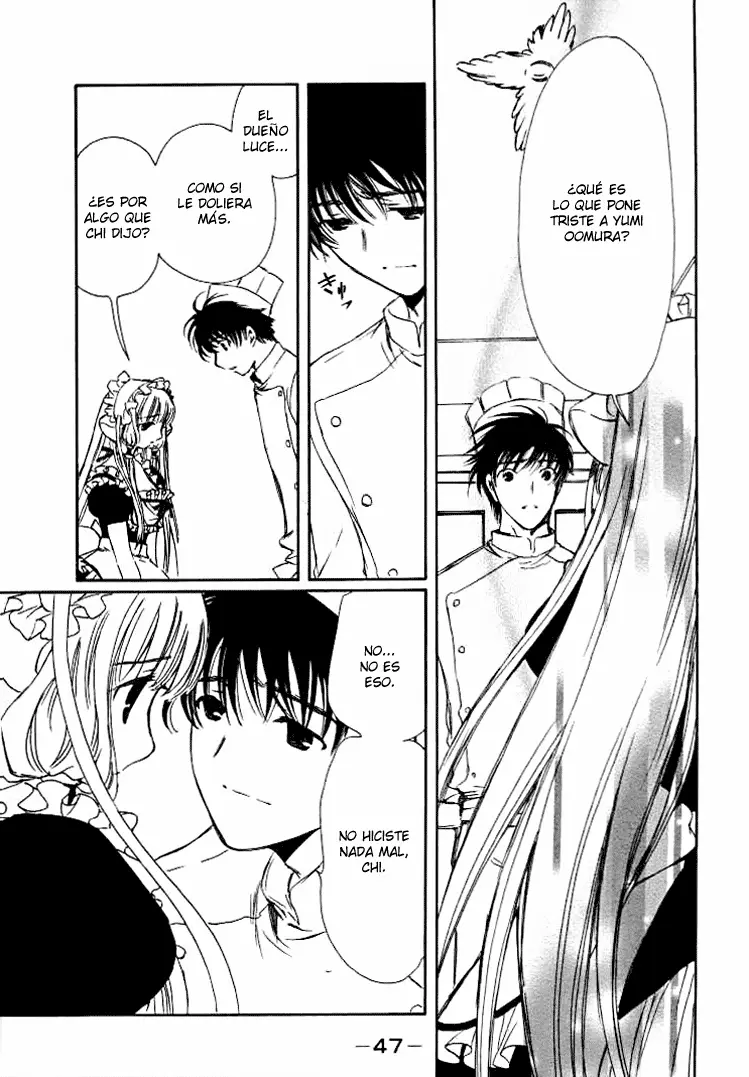 Chobits capítulo 63, página 11
