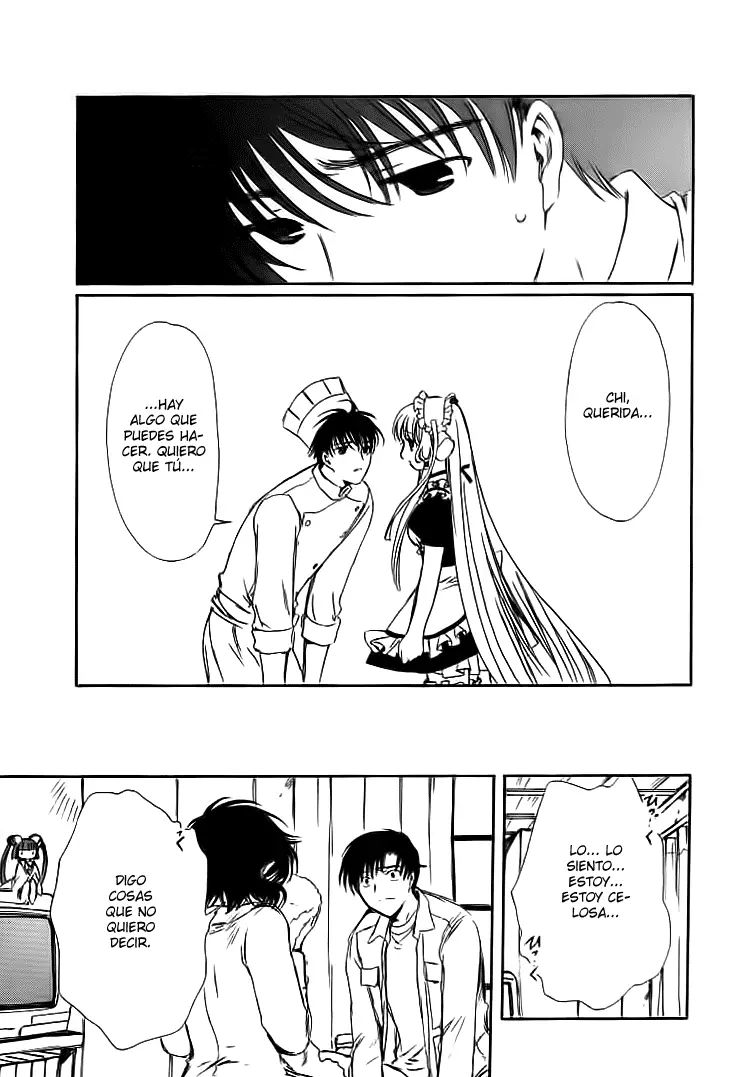 Chobits capítulo 63, página 13