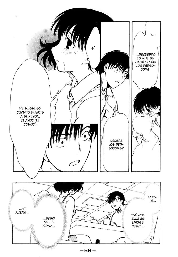 Chobits capítulo 64, página 6