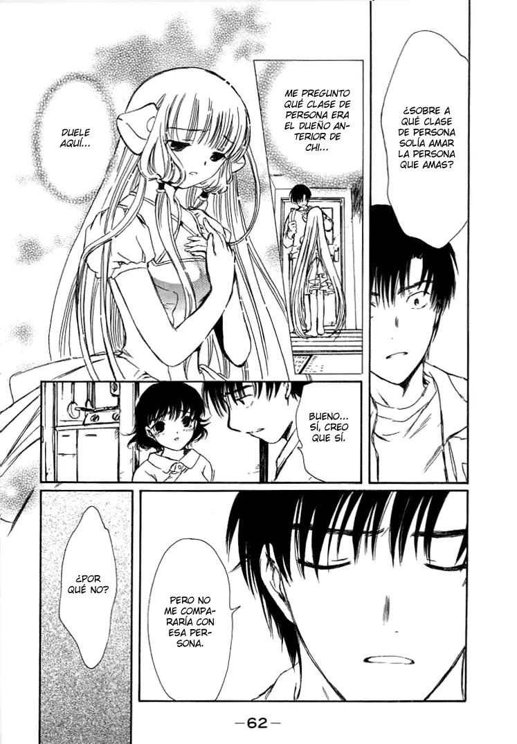 Chobits capítulo 64, página 12