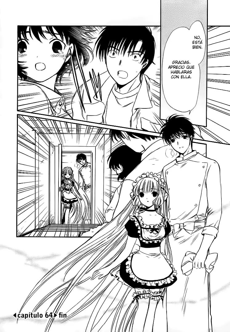Chobits capítulo 64, página 14