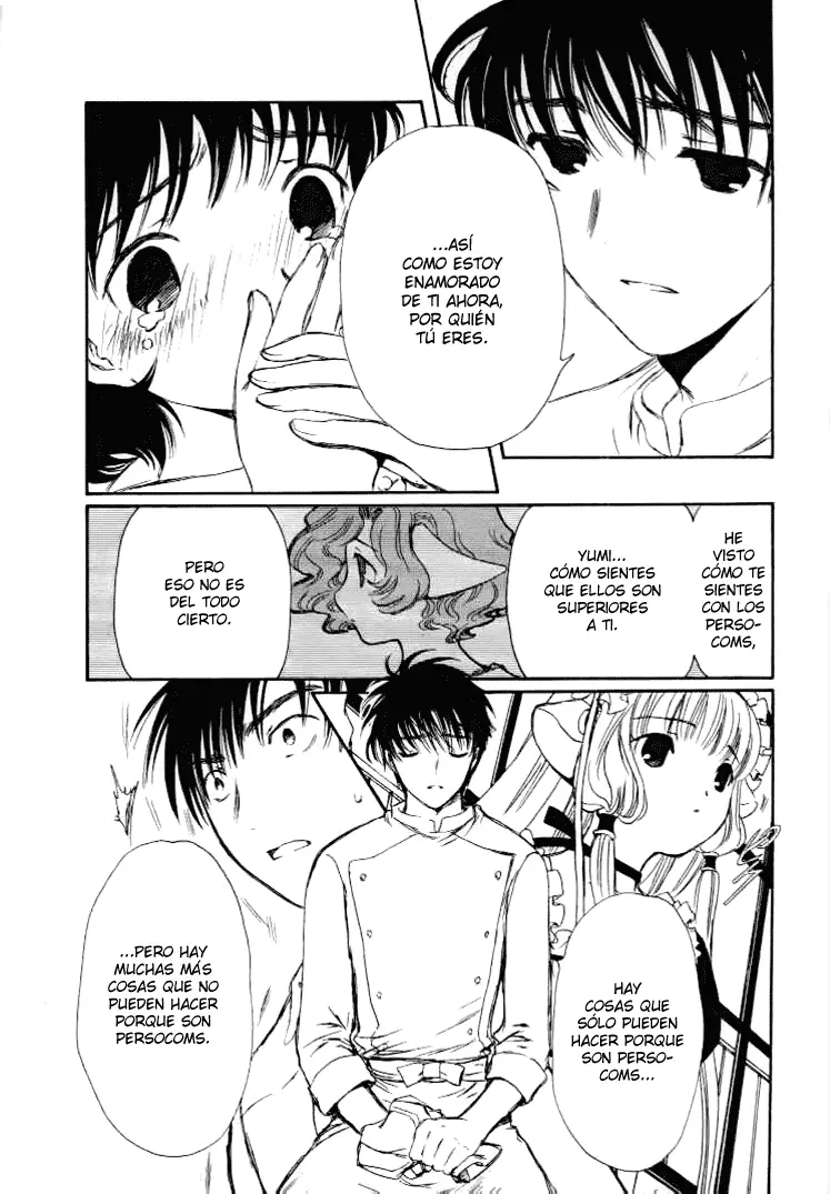 Chobits capítulo 65, página 7