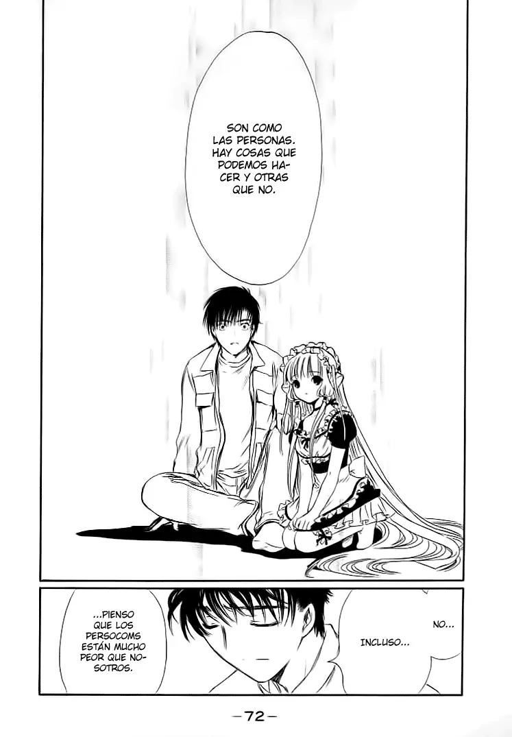 Chobits capítulo 65, página 8