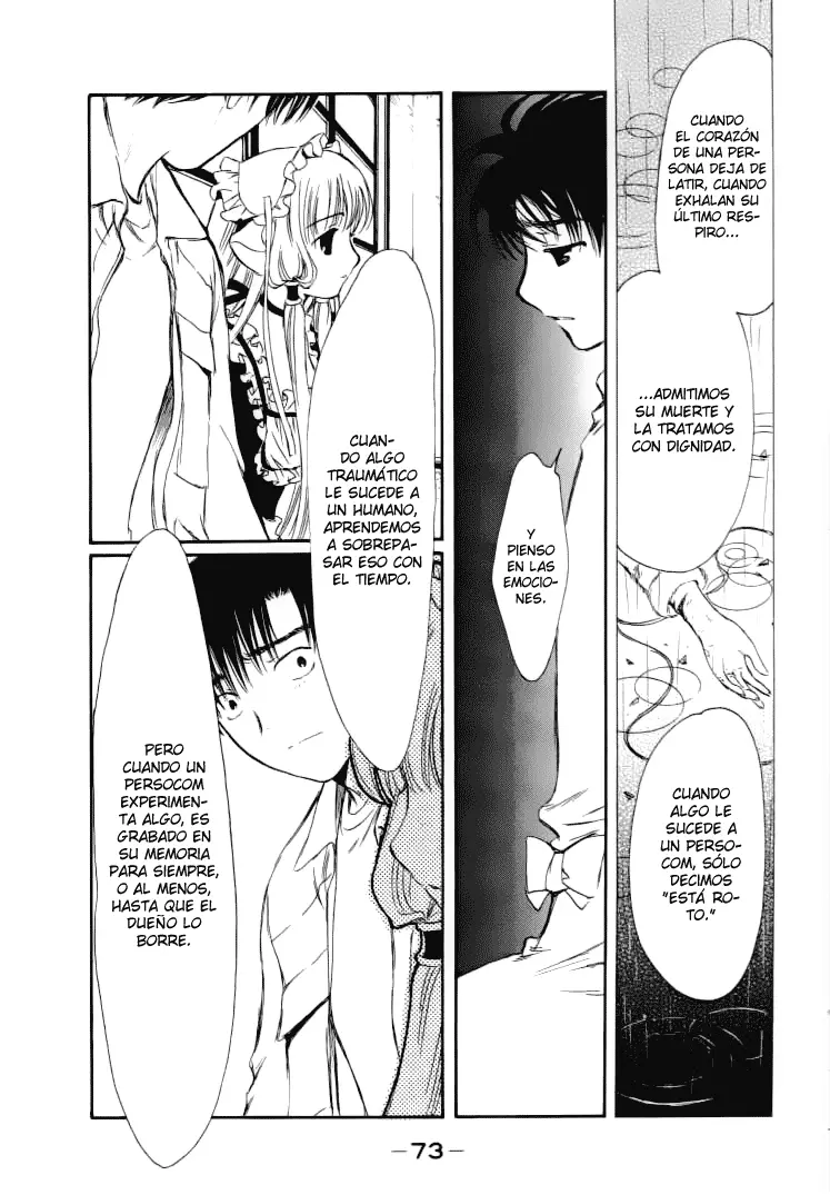 Chobits capítulo 65, página 9