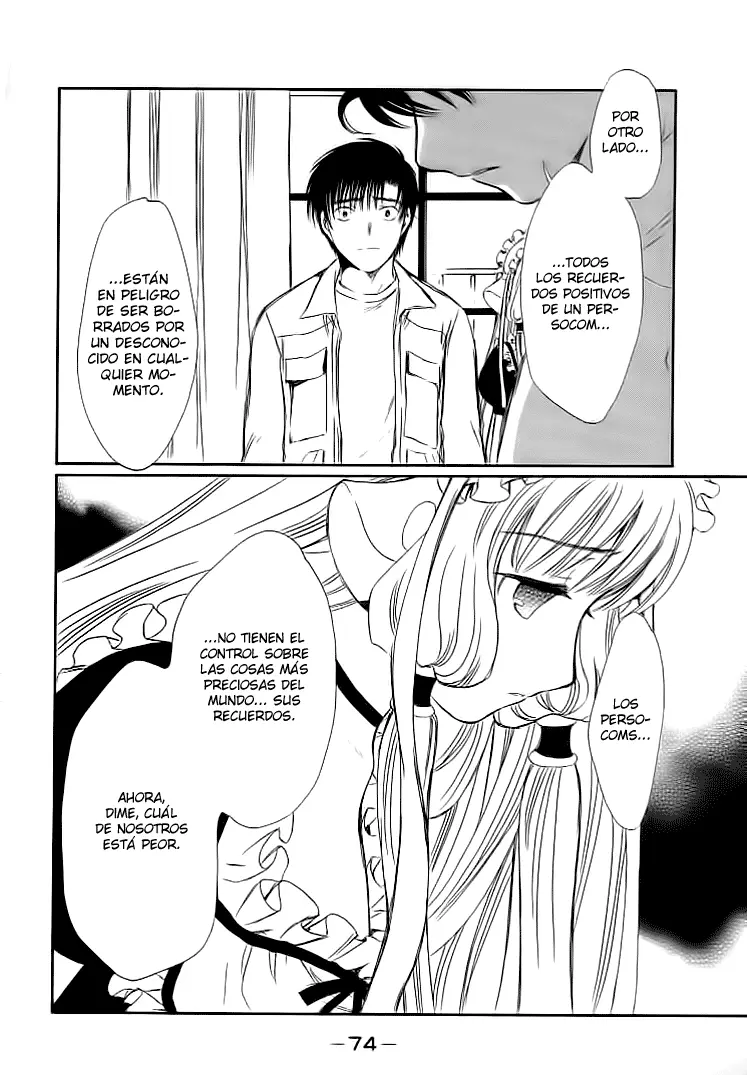Chobits capítulo 65, página 10