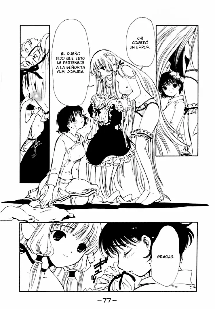 Chobits capítulo 65, página 13
